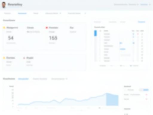 Revenue analytics dashboard