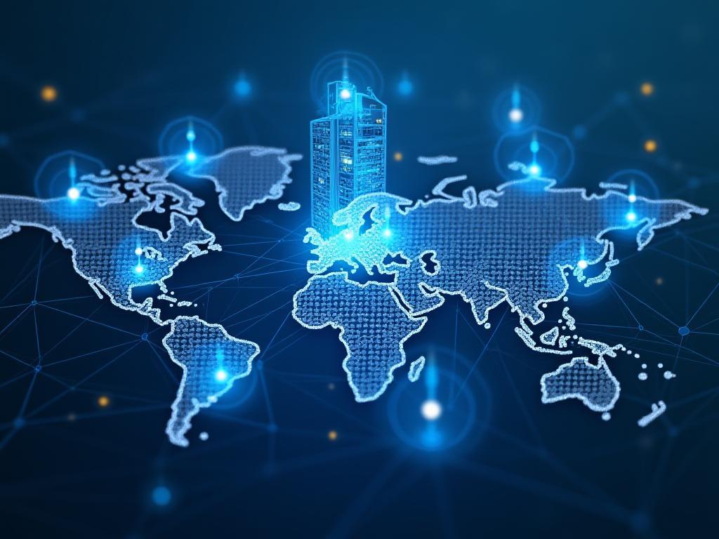 Hotel distribution network visualization